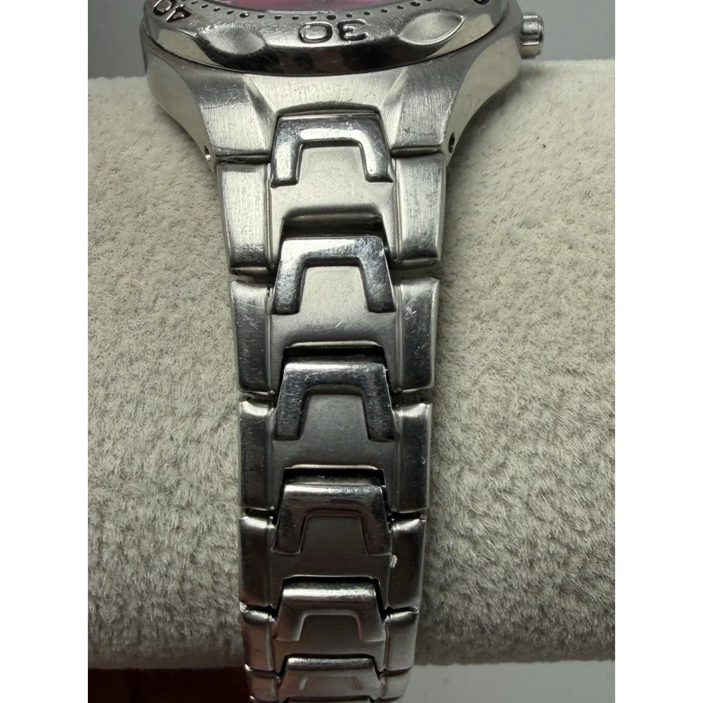 Fossil Blue AM-3529 New Battery Ladies Watch 28MM 6.5